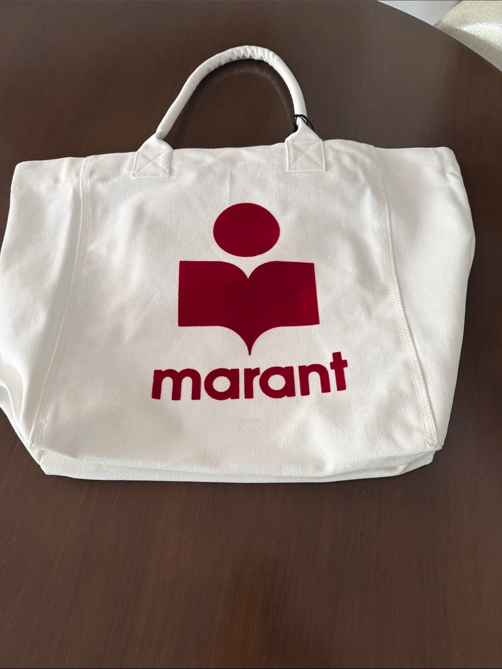 Isabel Marant White Yenky Tote